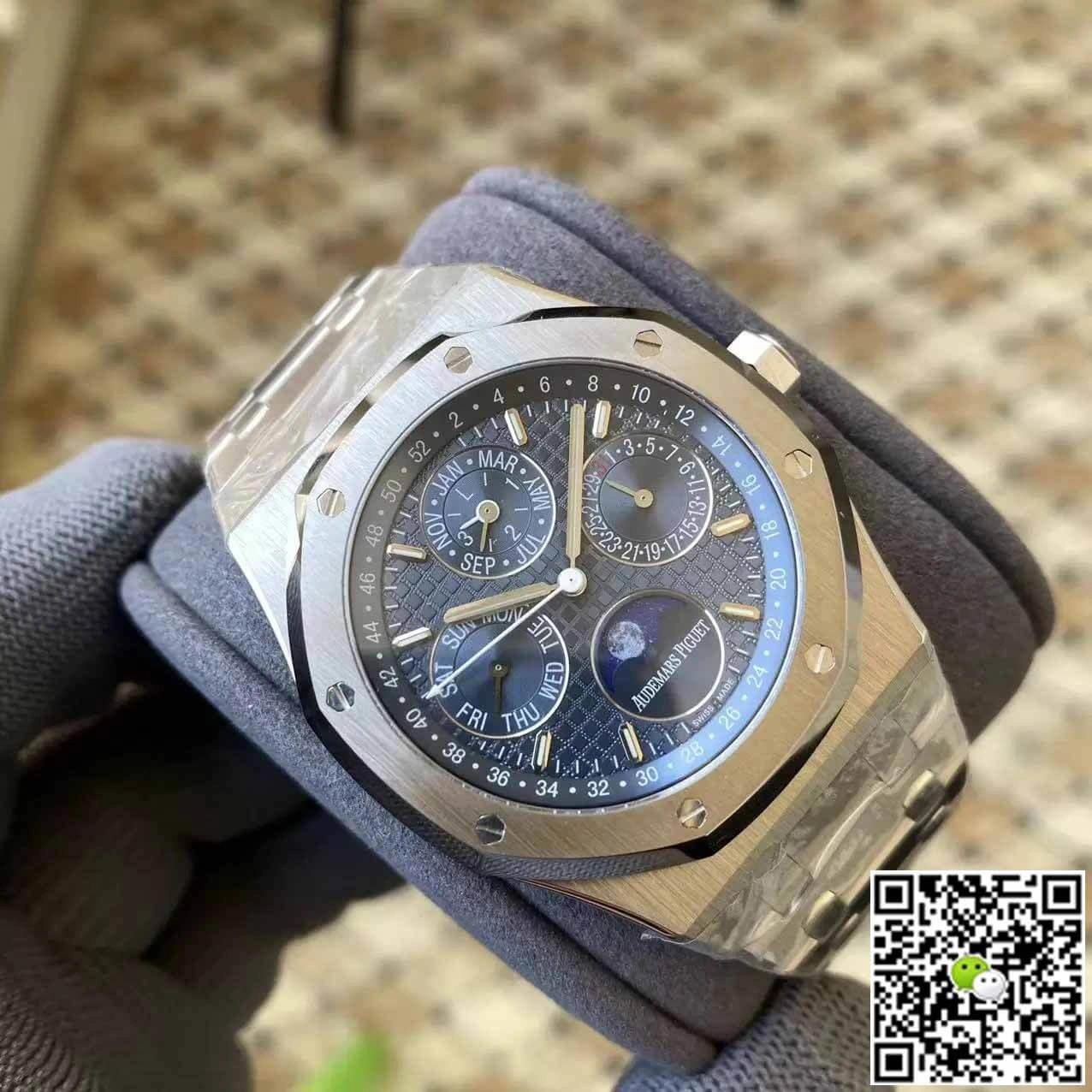 Audemars Piguet Royal Oak 26574ST.OO.1220ST.02 APS Factory 1:1 Best Edition Replica Watch Silver Strap
